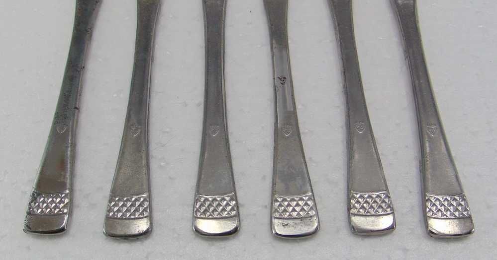 Radzieckie Sztućce, Noże нерж - 6 szt.