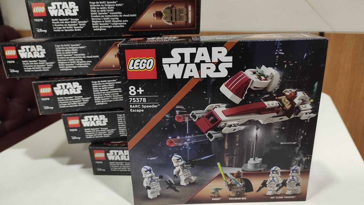 Конструктор LEGO Star Wars 75378 Побег на BARC спидере