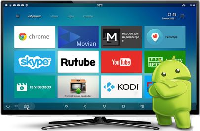 Прошивка Android, установка приложений в Android смарт ТВ приставке