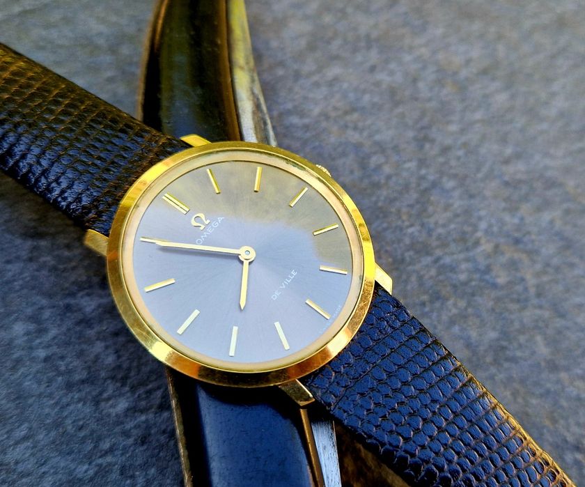 Omega De Ville zegarek meski złota 1970 rok  111.077 cal. 620