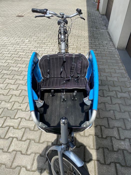 Rower towarowy Gazelle Cabby+osłona foliowa+adapter fotelika