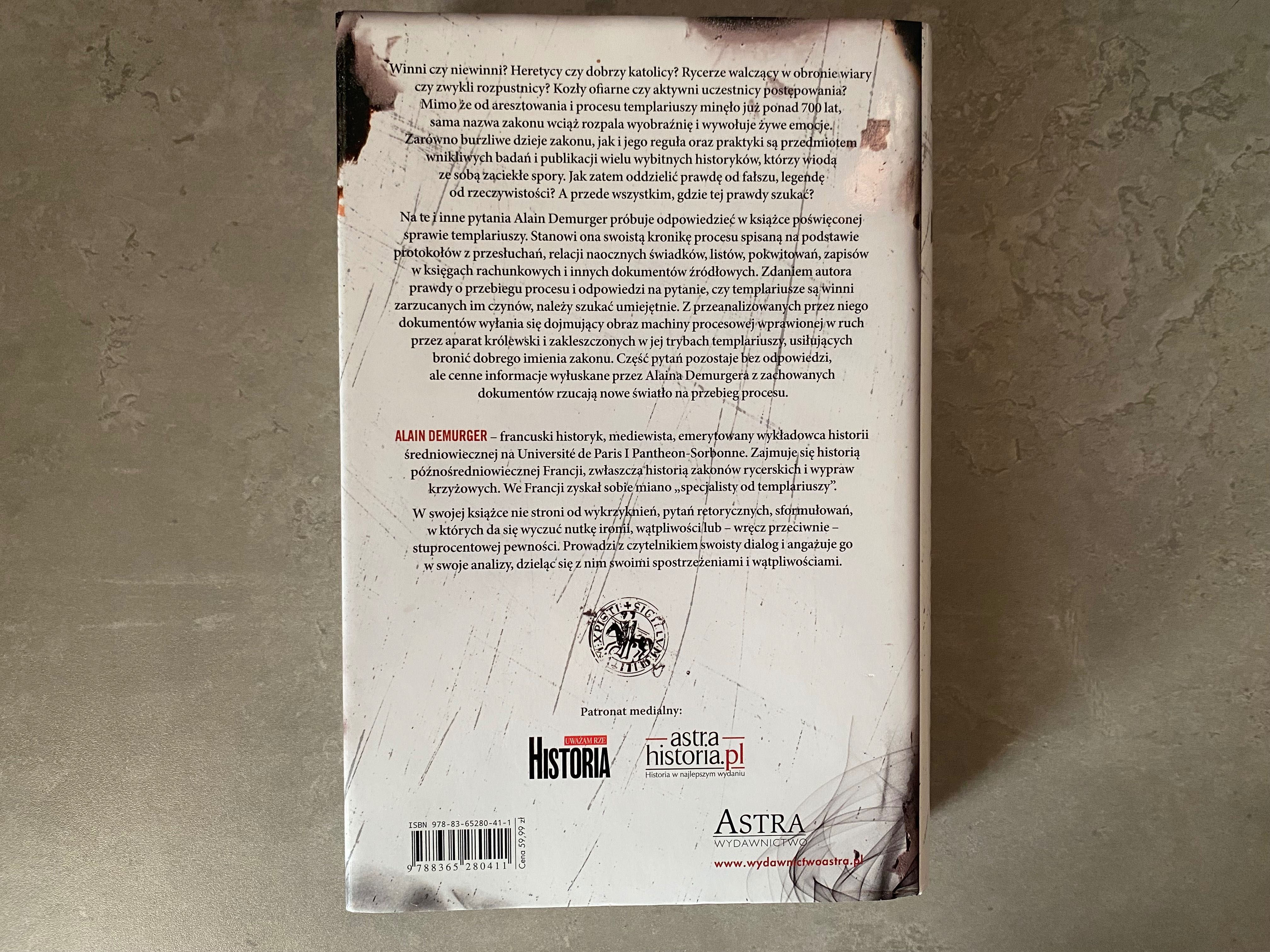 Templariusze. Proces  - Alain Demurger