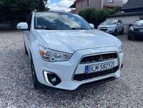 Mitsubishi ASX 4x4 bezwypadkowy, bogate wyposażenie, Biała Perła