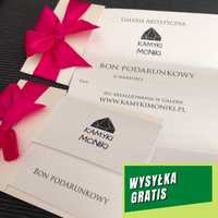 Bon podarunkowy Bon prezentowy Kamyki Moniki o 100 PLN voucher