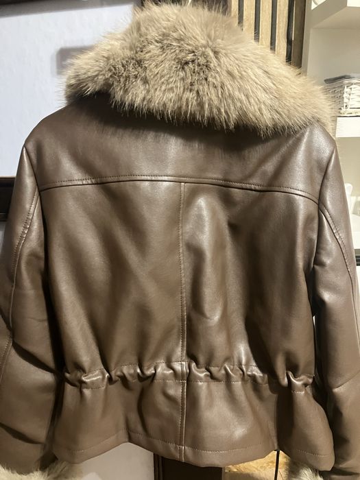 Kurtka  futerkiem ocieplana