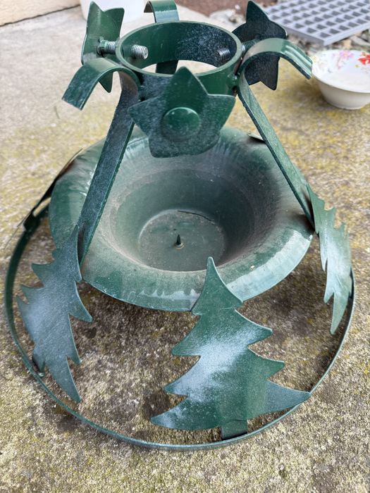 Stojak na chojnkeę, metalowy