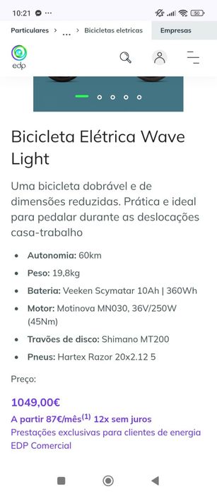 Bicicleta elétrica