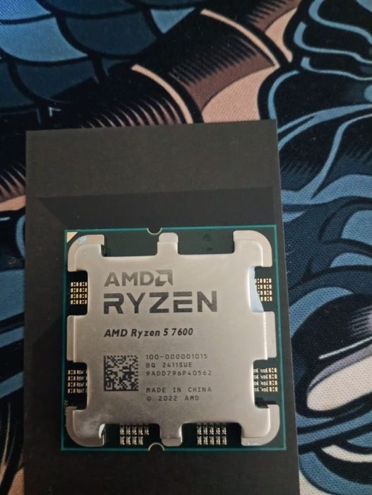 Ryzen 5 7600 
AMD - Processador AMD Ryzen 5 7600 6-Core (3.8GHz-5.1GHz