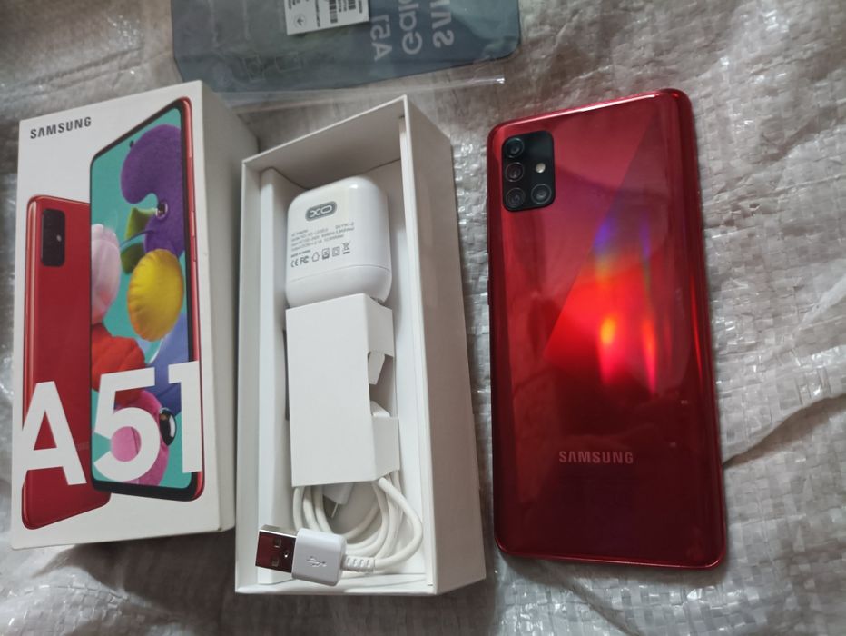 Samsung A51 Amoled 6/128 NFC .Полный комплект.На Подарок.