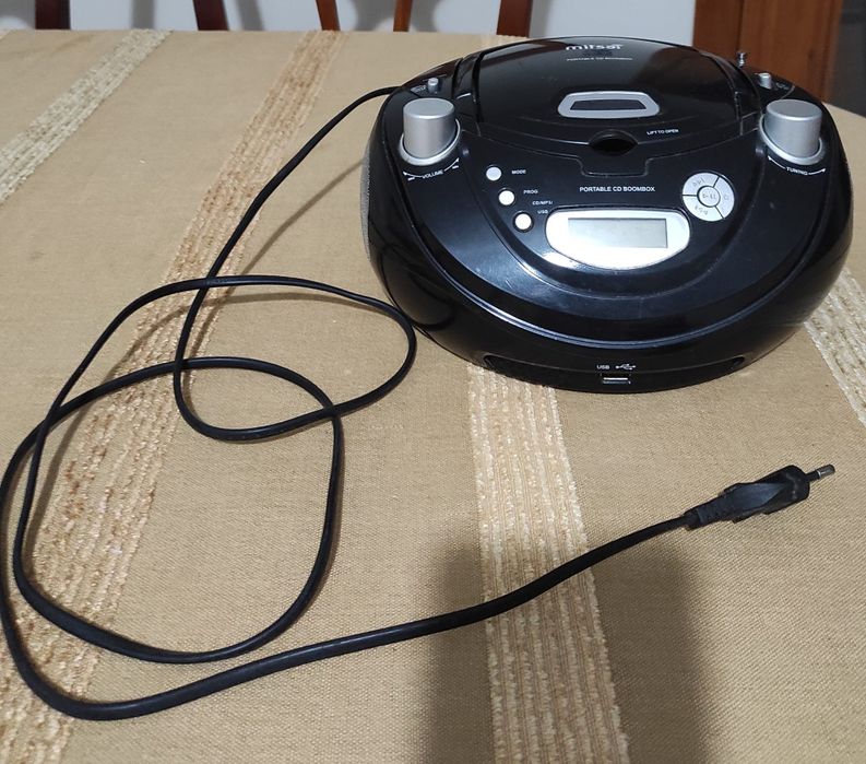 Radio fm e de discos