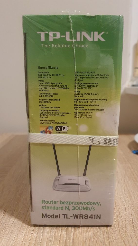 Router bezprzewodowy TP-LINK  TL-WR841N 300Mb/s