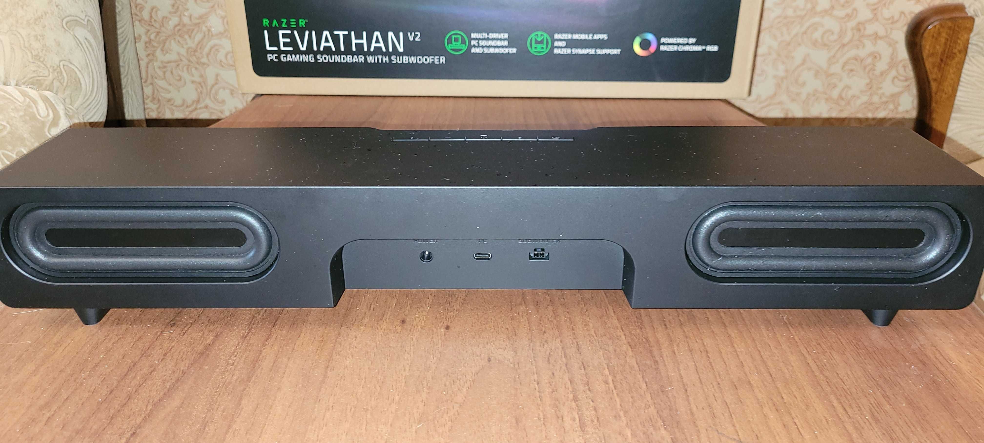 Саундбар Razer Leviathan V2 (RZ05-03920100-R3U1/R3G1) на гарантии