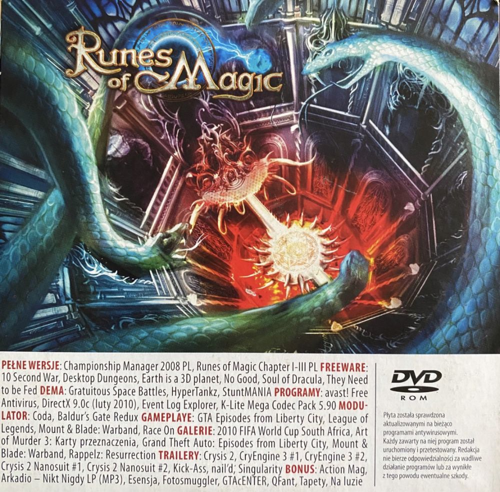 Gry CD-Action 2x DVD 178: Just Cause, Gwiezdne Wilki, Runes Of Magic