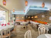 Restaurante de referência com 45 lugares sentados e com esplanada