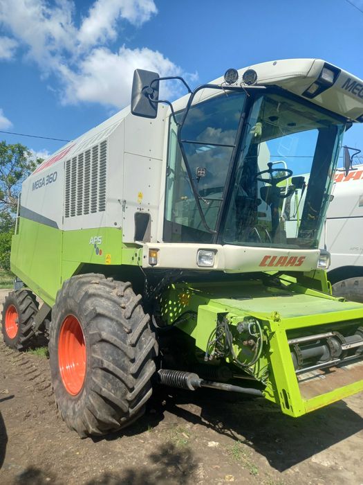 комбайн зернозбиральний claas mega 360 жатка 6.6