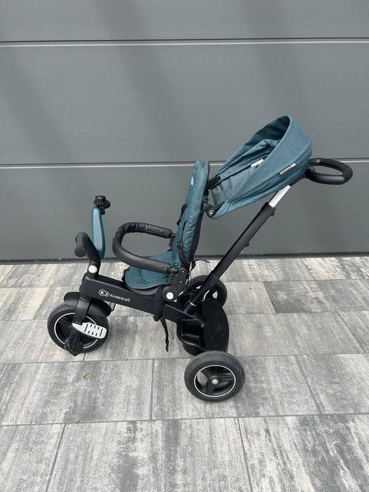 Kinderkraft Easytwist - innowacyjny rowerek trójkołowy | Green