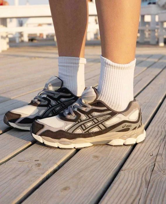 Кроссовки Женские Асікс Gel-NYC 1090 Beige Brown/Кросівки Жіночі Асік