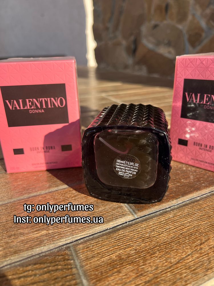 Духи жіночі Valentino Donna Born In Roma Intense. Валентіно 100 мл