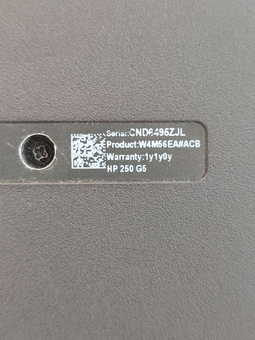 Ноутбук НР 250 G5. Під ремонт або на запчастини.