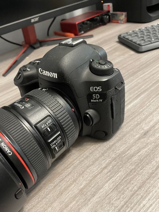 Canon 5D mark IV + Canon 24-70 EF 1:4 L IS USM Zestaw okazja