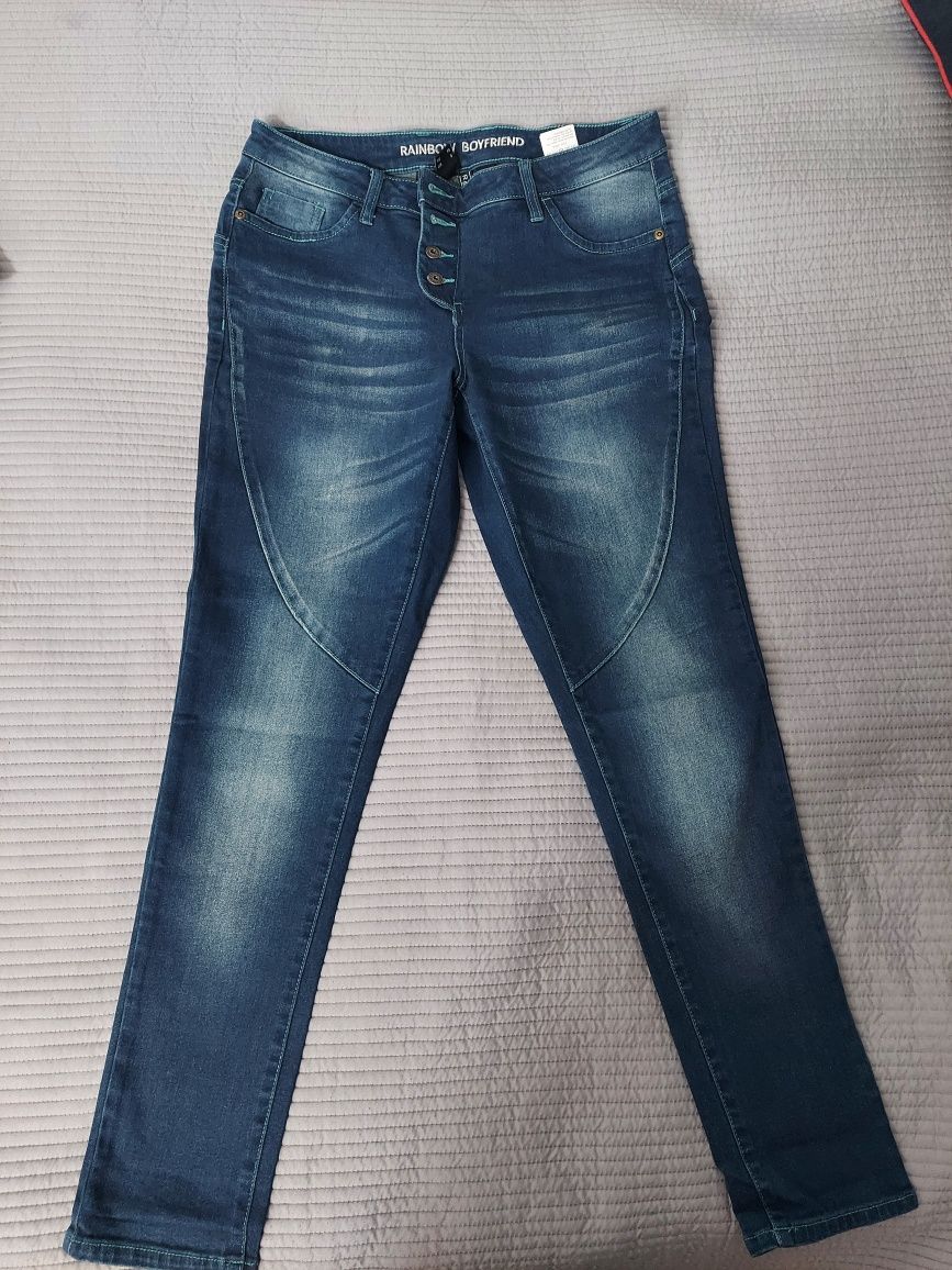 Spodnie jeansowe dżinsowa duże jak nowe Bonprix ki