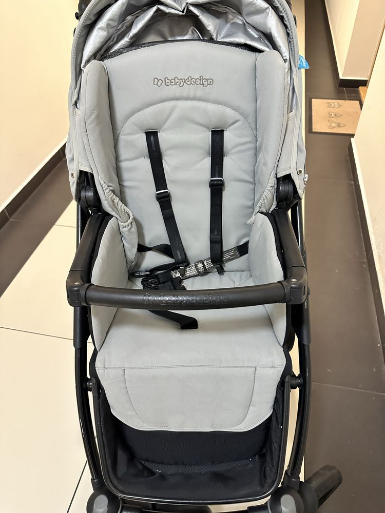 Wózek dziecięcy Baby Design Lupo Comfort 2 w 1 gondola i spacerówka