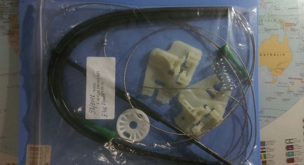 Elevador dos vidros, kit de reparação BMW