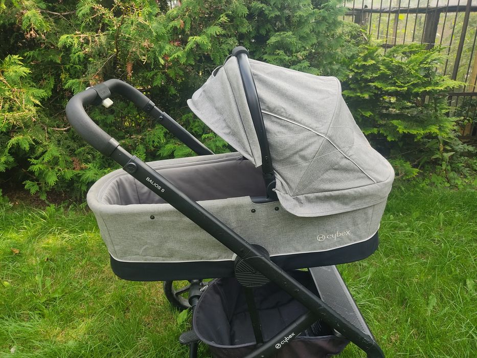 Cybex Balios S 2w1, wózek dziecięcy gondola Manhattan i spacerówka