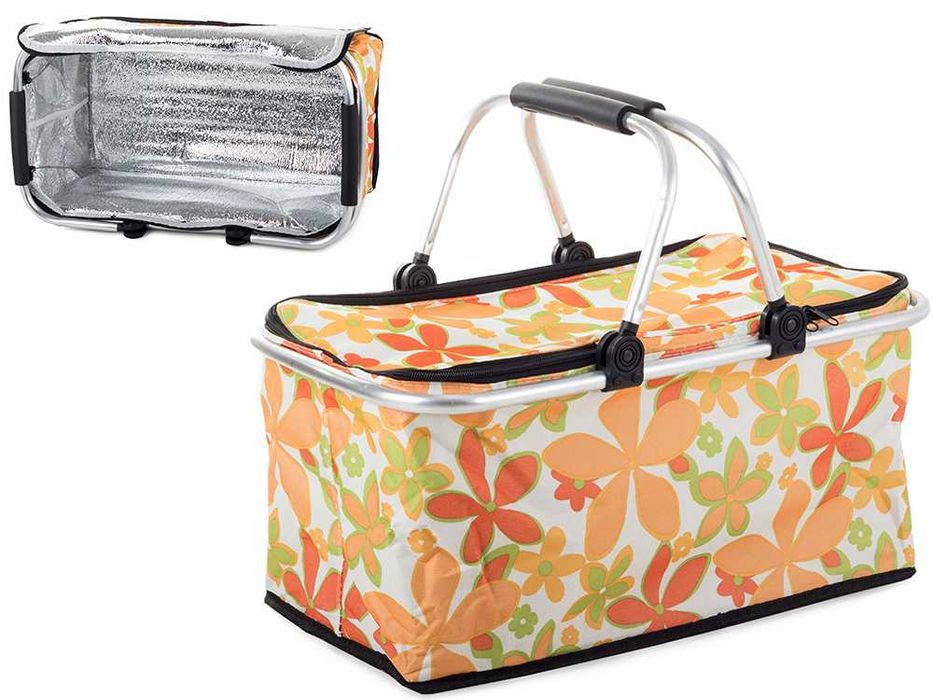 Kosz piknikowy termiczny koszyk na piknik zakupy