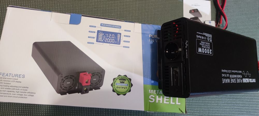 СІНУСНИЙ  ІНВЕРТОР 36/ 42 в.* 220 в. «DATOUBOSS DN-03»