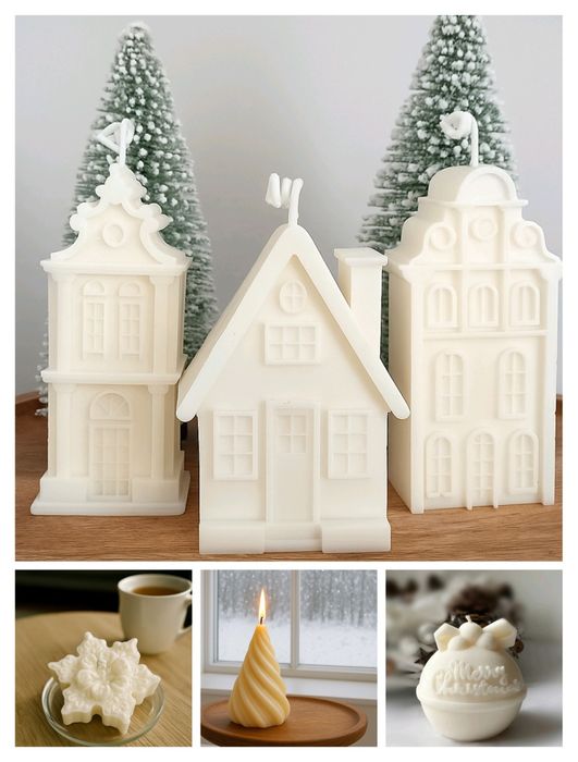 Świece sojowe naturalne 100%wosk sojowy