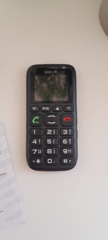 MaxCom NOWY telefon dla seniora