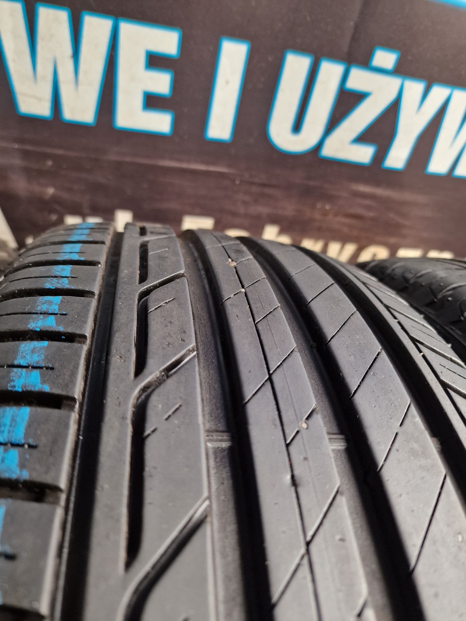 Opony letnie 215/50/18 Bridgestone Komplet 8mm jak Nowe