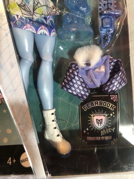 Abbey Bominable Fearbook G3 Monster High Еббі Фірбук Г3 Монстер Хай мх