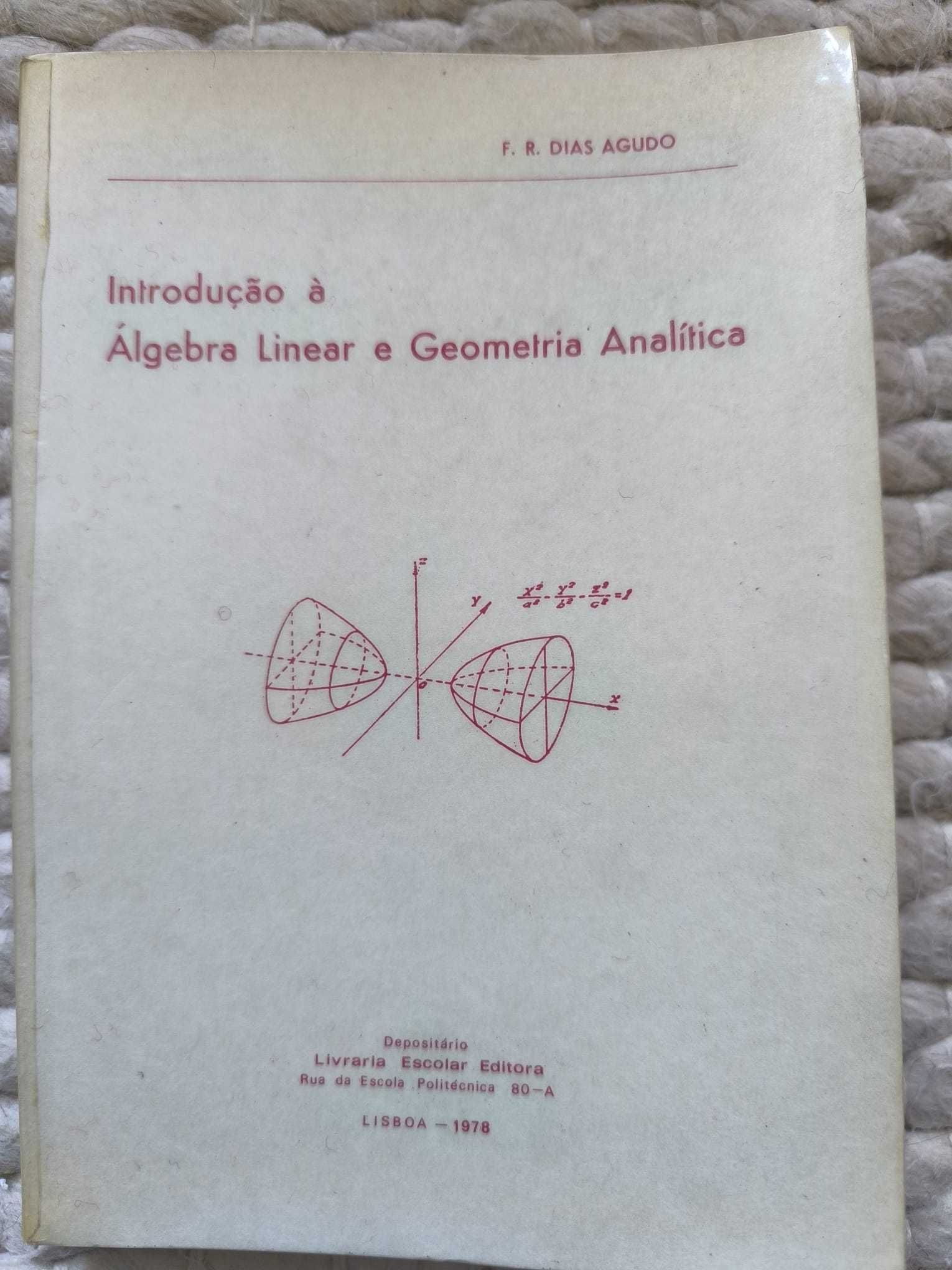 "Introdução à Álgebra Linear e Geometria Analítica" F. R. Dias Agudo