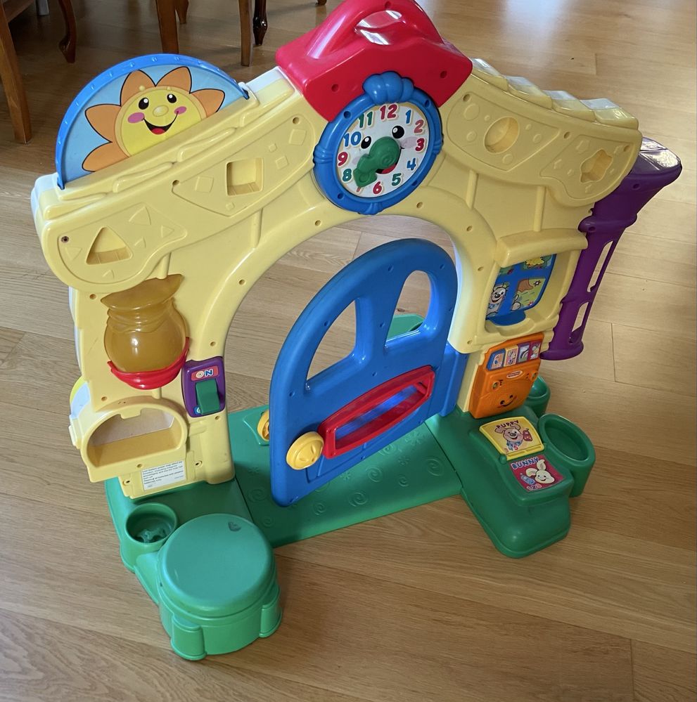Fisher price learning home - wielki interaktywny domek