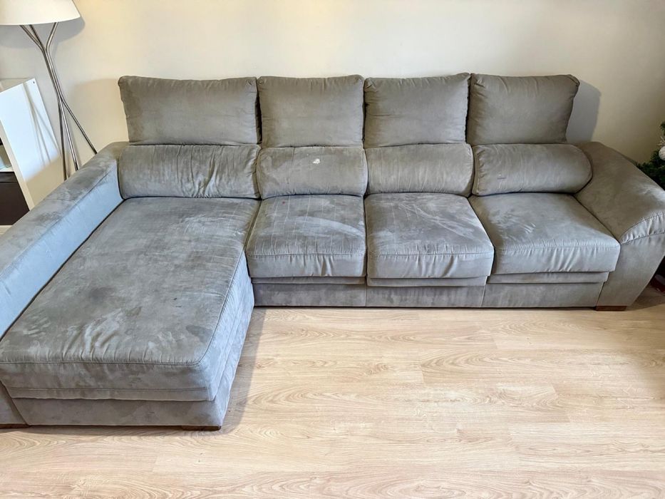 Sofa 4 lugares + chaise long