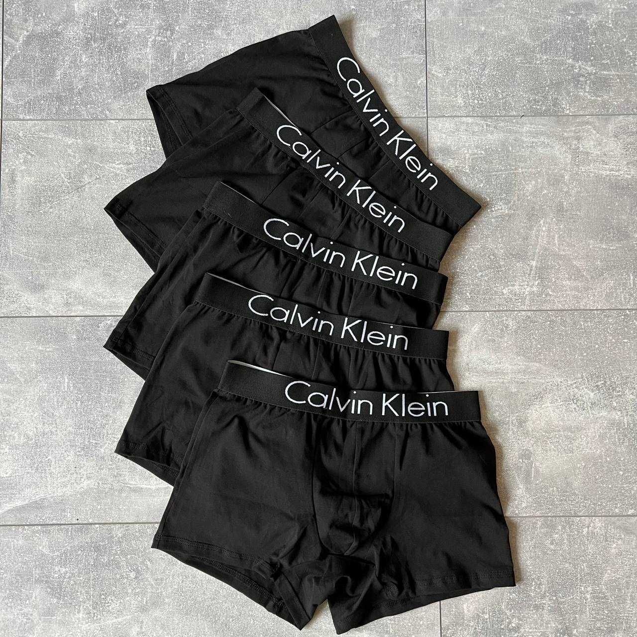 5 шт - 600 грн Труси чоловічі / Трусы мужские  Боксери Calvin Klein