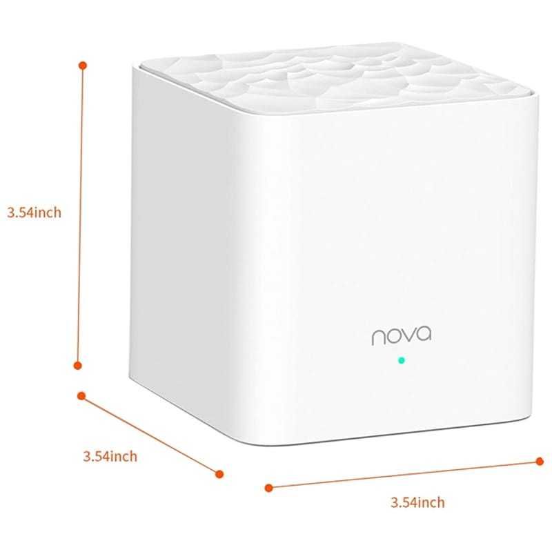 MESH Tenda nova MW6 (1)  + MW3 (3)