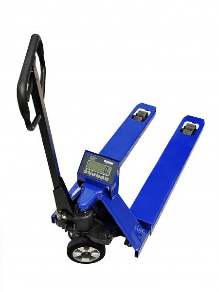 Polski wózek paletowy paleciak z wagą KPZ WAAGEN 2,2T