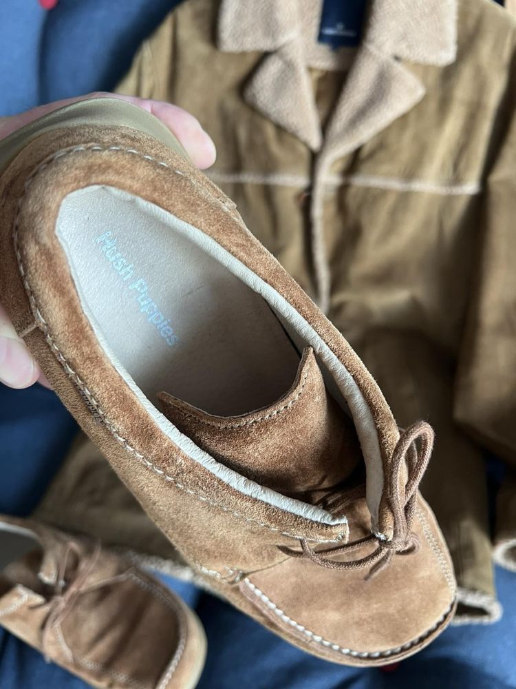 Чоловічі замшеві мокасини Hush Puppies