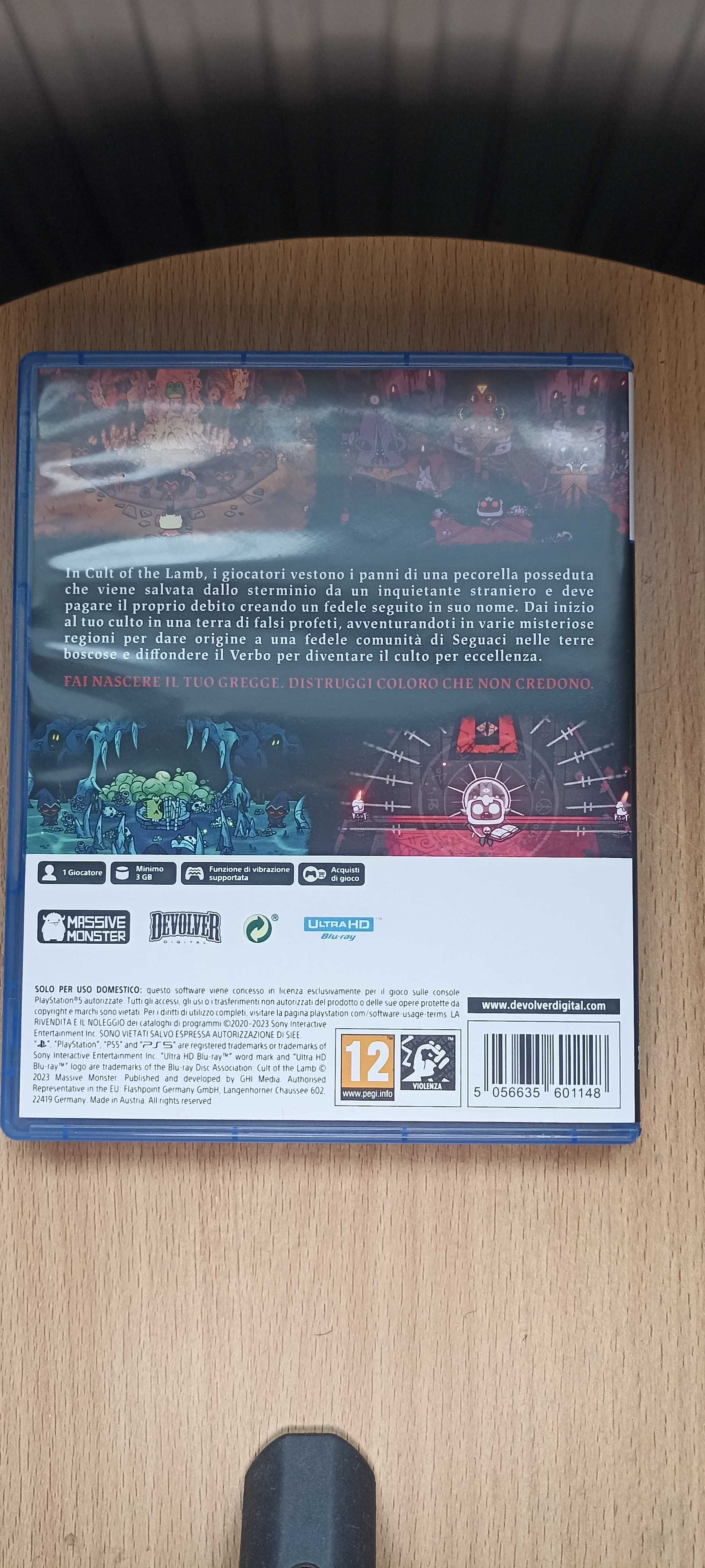 Cult of the Lamb, Playstation 5, PS5