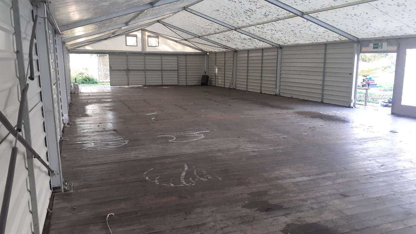 hala namiotowa namiot magazynowy hangar magazyn 10x25 250 m² używana