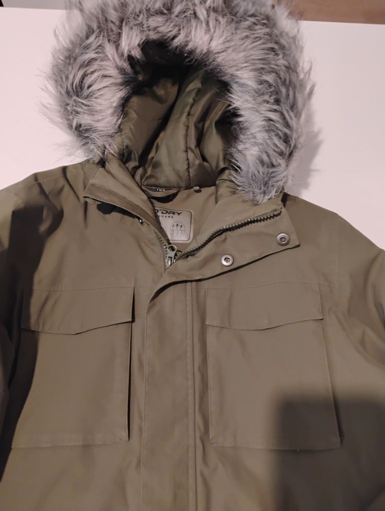 Młodzieżowa kurtka zimowa 4F parka rozmiar 164