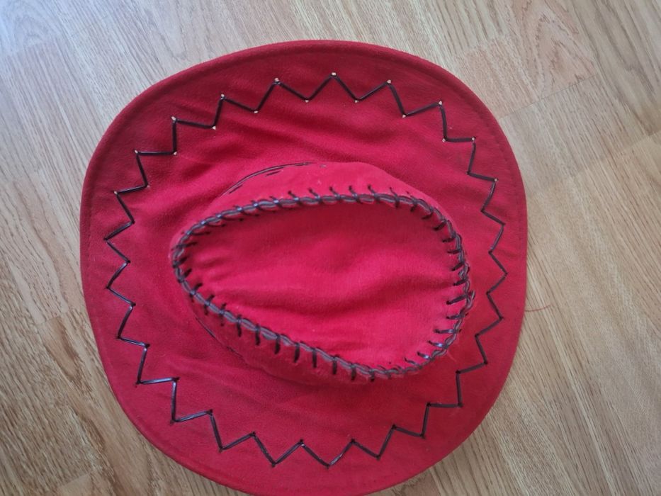 Kapelusz przebranie halloween karnawał kostium strój kowboj cowboy