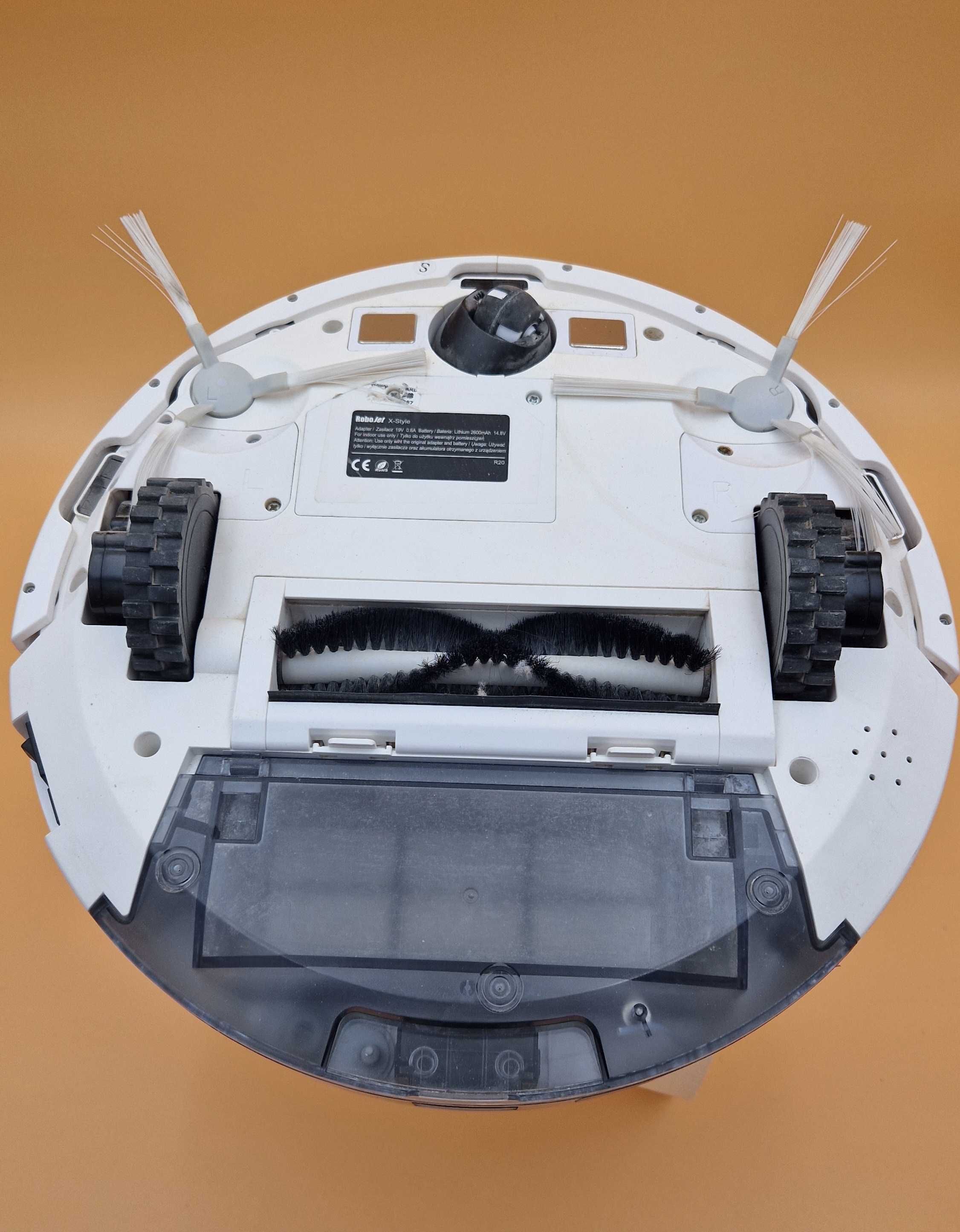 Robot sprzątający ROBOJET X-Style Funkcja mopowania KOMPLET Okazja!