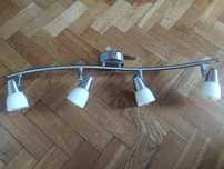 Lampa sufitowa na listwie halogeny ledowe