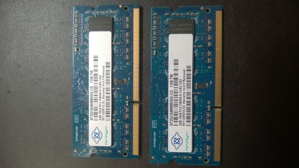Pamięć RAM NANYA 2GB PC3-10600S 1333MHz