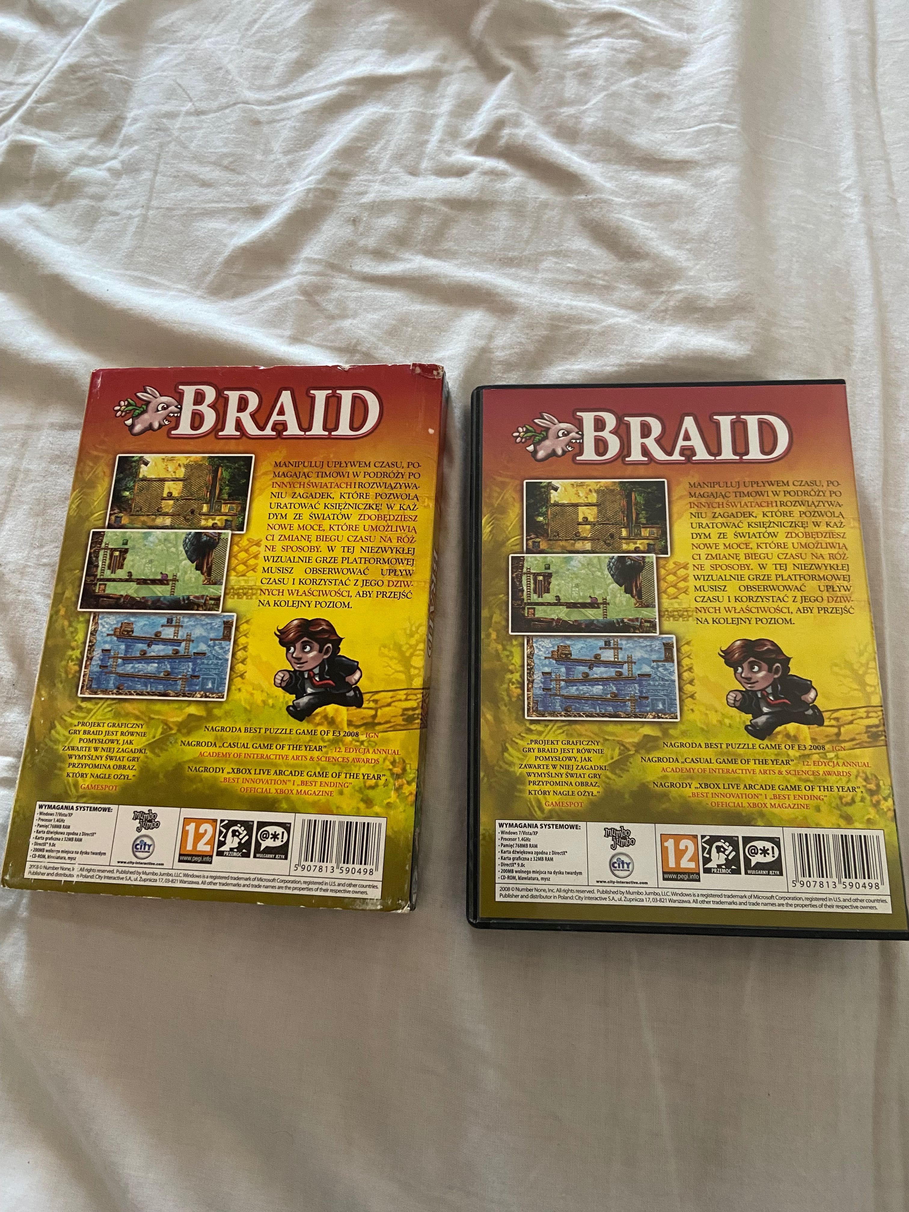 BRAID Gra retro pc komputerowa