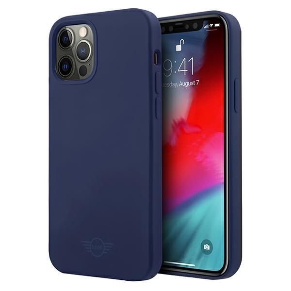 Etui Mini Iphone 12/12 Pro Granat/Navy Tone On Tone